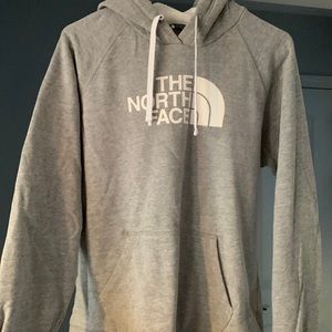 Womens North Face hoodie, size large